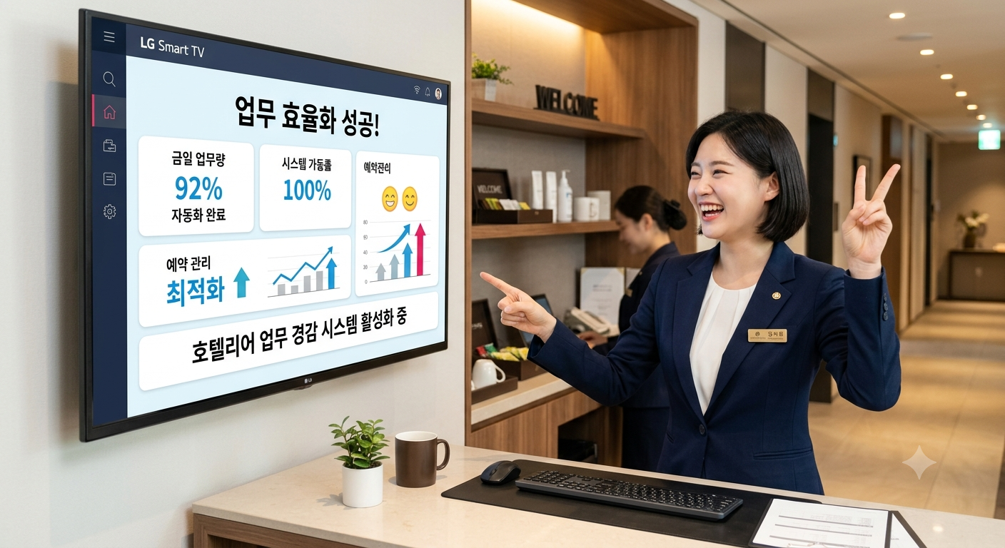 프런트 데스크 업무 경감
